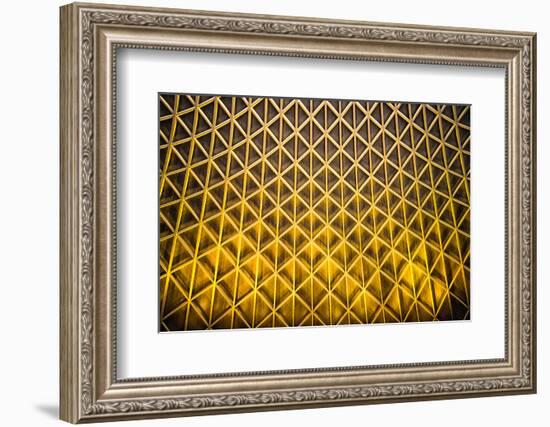 Yellow Diamonds-Adrian Campfield-Framed Photographic Print