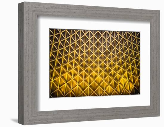 Yellow Diamonds-Adrian Campfield-Framed Photographic Print