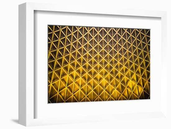 Yellow Diamonds-Adrian Campfield-Framed Photographic Print