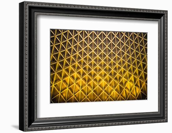 Yellow Diamonds-Adrian Campfield-Framed Photographic Print