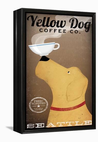 Yellow Dog Coffee Co Seattle-Ryan Fowler-Framed Stretched Canvas