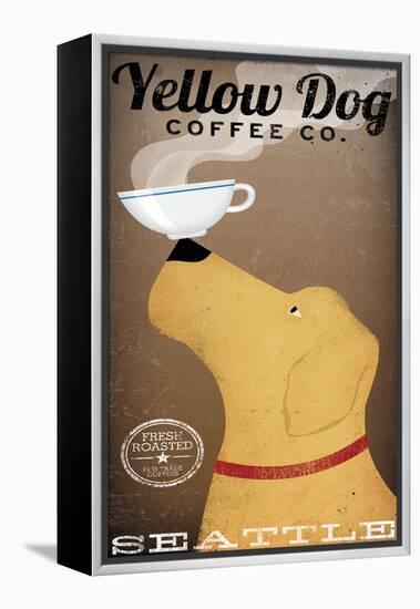 Yellow Dog Coffee Co Seattle-Ryan Fowler-Framed Stretched Canvas