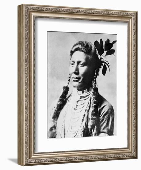 Yellow Dog, North American Indian, C1885-90-null-Framed Giclee Print