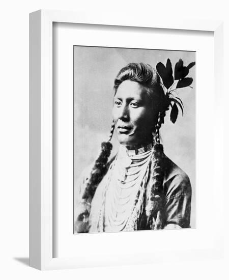 Yellow Dog, North American Indian, C1885-90-null-Framed Giclee Print