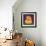 Yellow Dog-Kourosh-Framed Art Print displayed on a wall