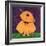 Yellow Dog-Kourosh-Framed Art Print