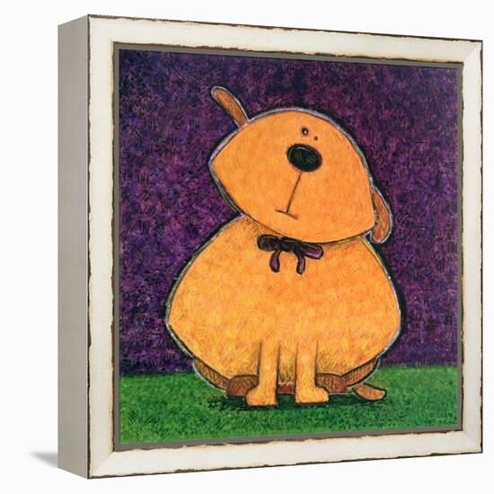 Yellow Dog-Kourosh-Framed Stretched Canvas