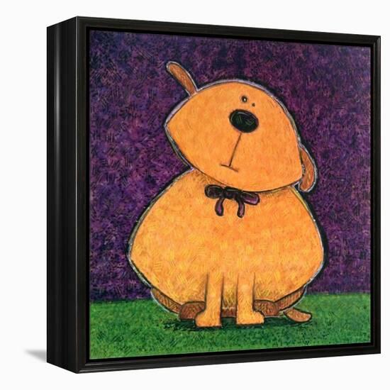 Yellow Dog-Kourosh-Framed Stretched Canvas