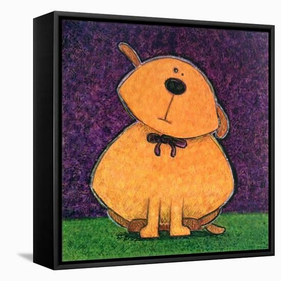 Yellow Dog-Kourosh-Framed Stretched Canvas