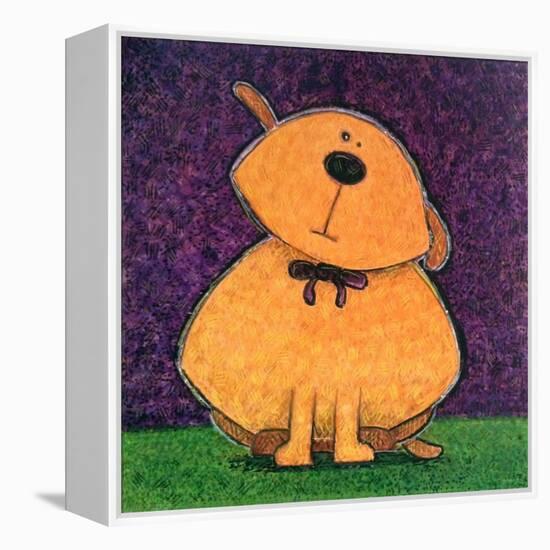 Yellow Dog-Kourosh-Framed Stretched Canvas