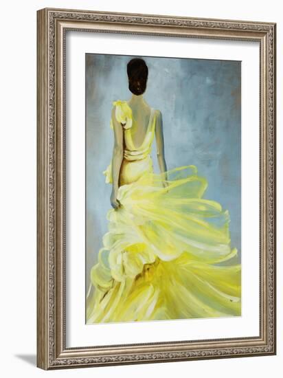 Yellow Dress-Kari Taylor-Framed Giclee Print