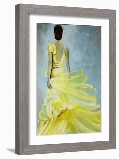 Yellow Dress-Kari Taylor-Framed Giclee Print