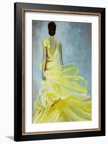 Yellow Dress-Kari Taylor-Framed Giclee Print