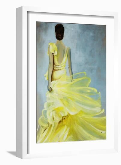Yellow Dress-Kari Taylor-Framed Giclee Print