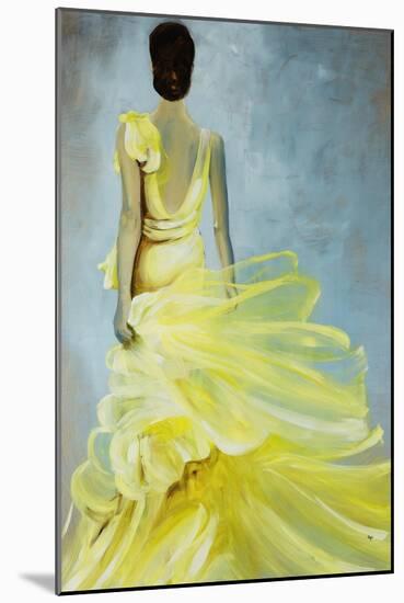Yellow Dress-Kari Taylor-Mounted Giclee Print