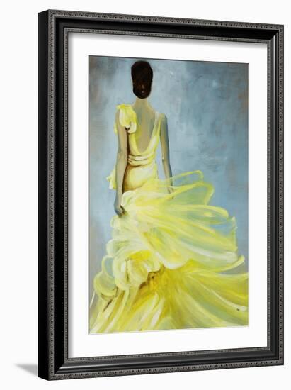 Yellow Dress-Kari Taylor-Framed Giclee Print