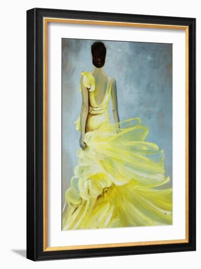 Yellow Dress-Kari Taylor-Framed Giclee Print