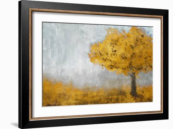 Yellow Eternal Tree-Walt Johnson-Framed Art Print