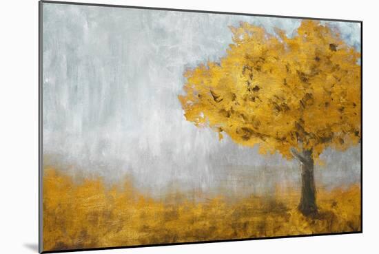 Yellow Eternal Tree-Walt Johnson-Mounted Art Print