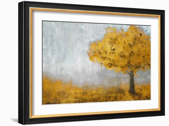 Yellow Eternal Tree-Walt Johnson-Framed Art Print