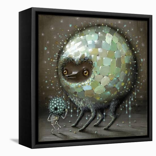 Yellow Eyes-Jason Limon-Framed Premier Image Canvas