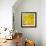 Yellow Fall Leaves 007-Tom Quartermaine-Framed Giclee Print displayed on a wall