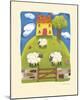 Yellow Farmhouse-Sophie Harding-Mounted Giclee Print