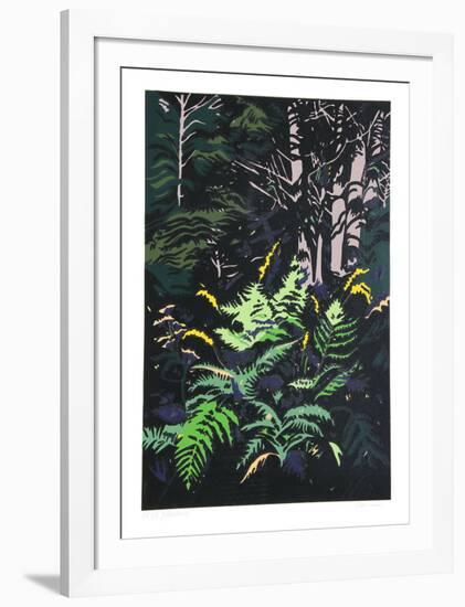 Yellow Ferns-Jon Carsman-Framed Limited Edition