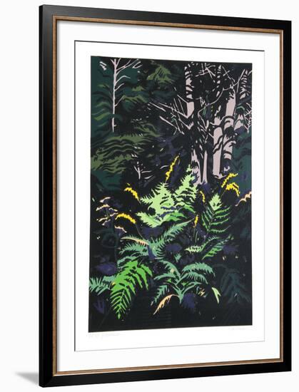 Yellow Ferns-Jon Carsman-Framed Limited Edition