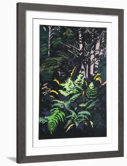 Yellow Ferns-Jon Carsman-Framed Limited Edition