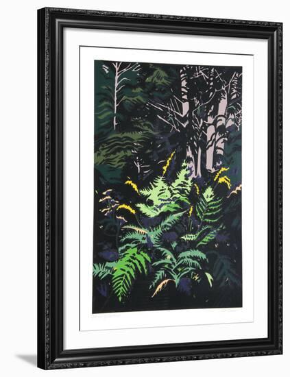 Yellow Ferns-Jon Carsman-Framed Limited Edition