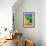 Yellow Field-Paul Powis-Framed Giclee Print displayed on a wall