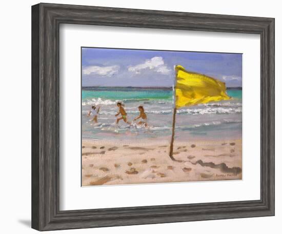 Yellow Flag, Barbados, 2010-Andrew Macara-Framed Giclee Print