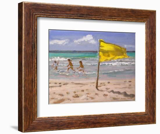 Yellow Flag, Barbados, 2010-Andrew Macara-Framed Giclee Print