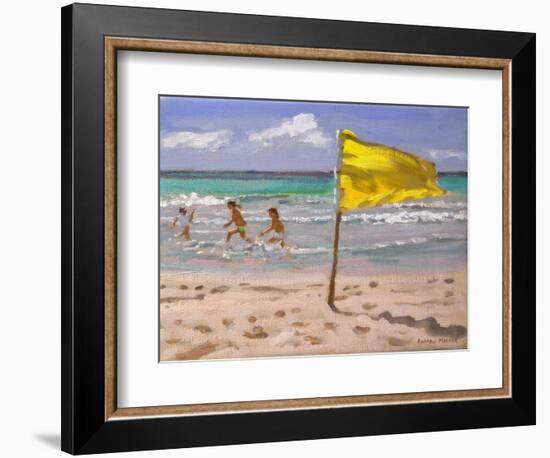 Yellow Flag, Barbados, 2010-Andrew Macara-Framed Giclee Print