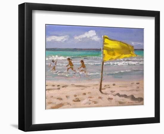 Yellow Flag, Barbados, 2010-Andrew Macara-Framed Giclee Print