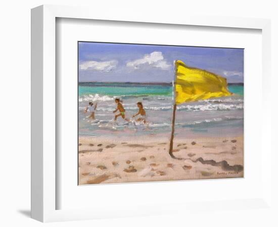 Yellow Flag, Barbados, 2010-Andrew Macara-Framed Giclee Print
