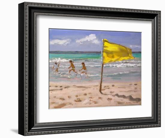 Yellow Flag, Barbados, 2010-Andrew Macara-Framed Giclee Print