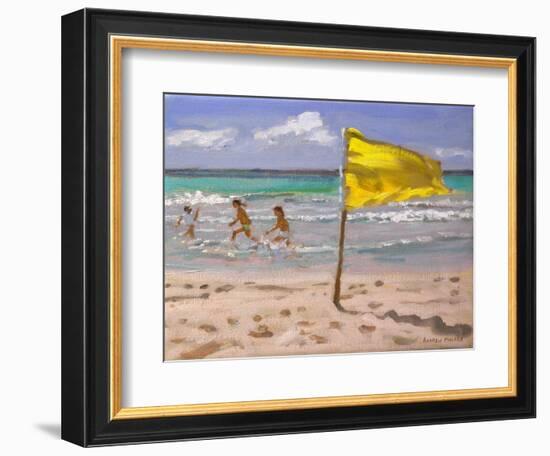 Yellow Flag, Barbados, 2010-Andrew Macara-Framed Giclee Print