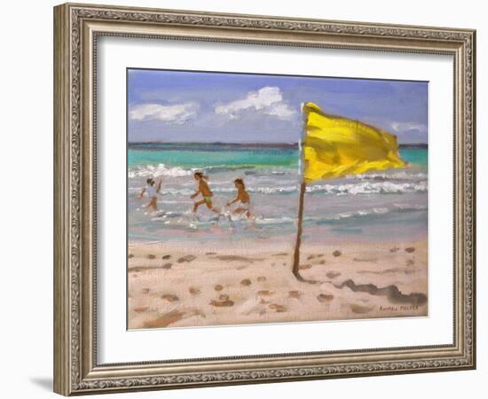 Yellow Flag, Barbados, 2010-Andrew Macara-Framed Giclee Print