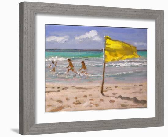 Yellow Flag, Barbados, 2010-Andrew Macara-Framed Giclee Print