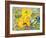 Yellow Flora-Ricki Mountain-Framed Art Print