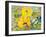 Yellow Flora-Ricki Mountain-Framed Art Print