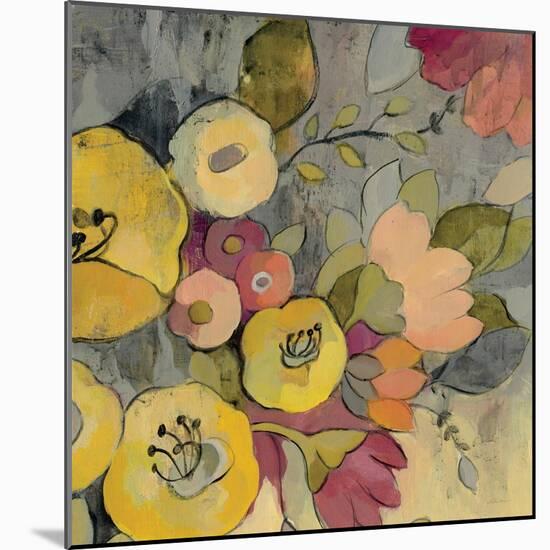 Yellow Floral Duo I Crop-Silvia Vassileva-Mounted Art Print