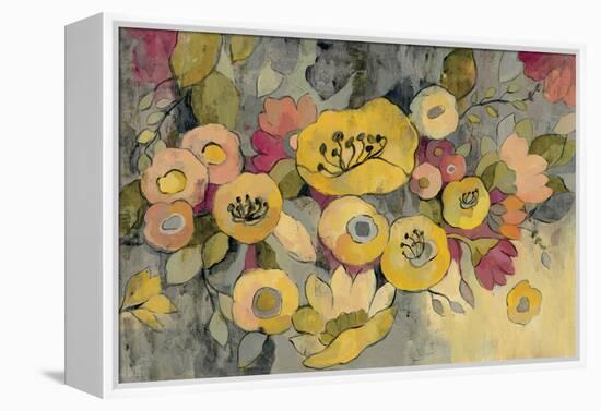 Yellow Floral Duo III-Silvia Vassileva-Framed Stretched Canvas