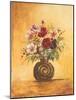Yellow Floral Study I-Gregory Gorham-Mounted Art Print