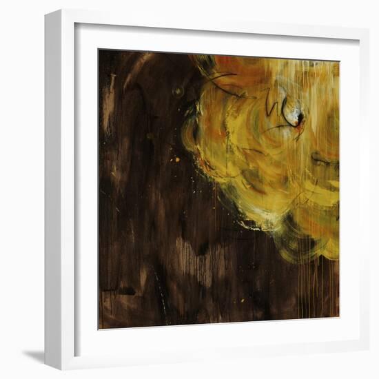 Yellow Flower-Sydney Edmunds-Framed Giclee Print