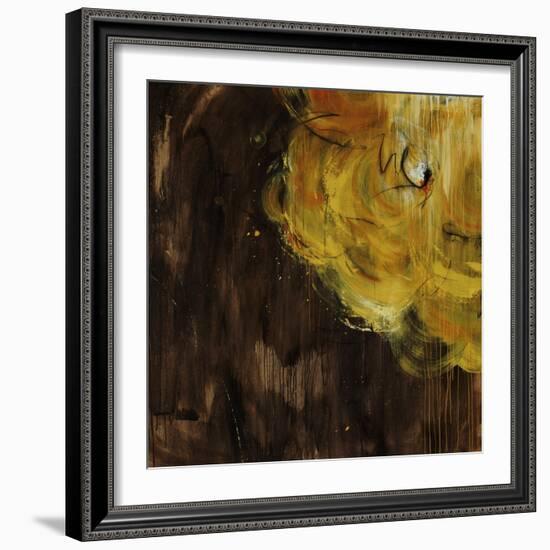 Yellow Flower-Sydney Edmunds-Framed Giclee Print