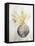Yellow Flowers In Vase Mate-OnRei-Framed Stretched Canvas