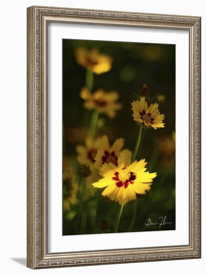 Yellow Flowers-5fishcreative-Framed Giclee Print